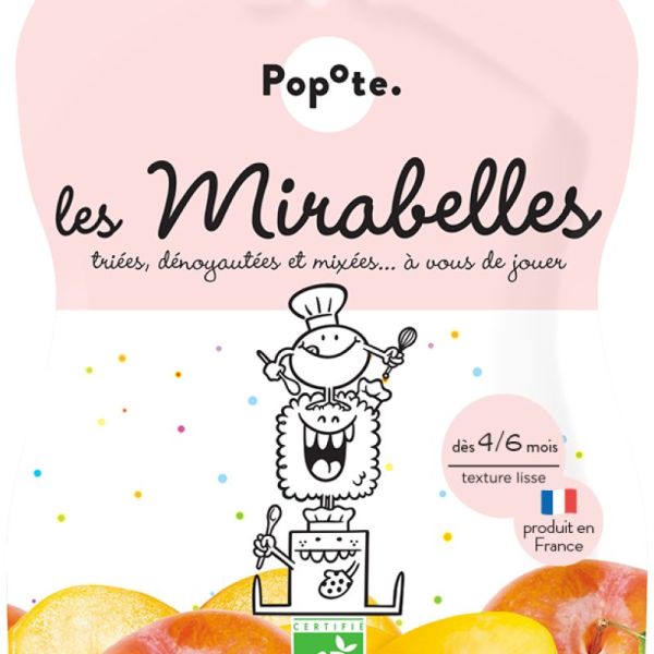 Popote Gourde Mirabelle Bio 120G