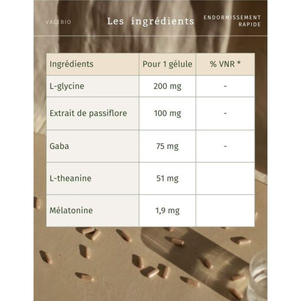 Sommeil Endormissement rapide - 30 gélules