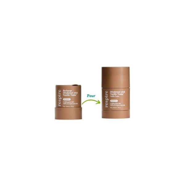 Recharge Déodorant Efficacité 48h Stick - Vanille Tonka - 50 g