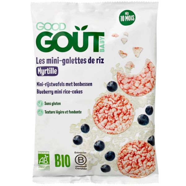 Good Gout Biscuit Mini Galette Riz Myrtil