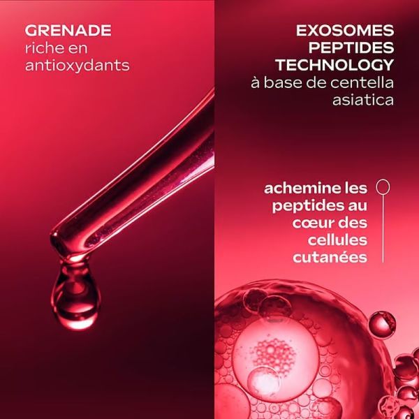 Masque en Tissu Grenade et Peptides de Maca EXO BOOST GLOW - 20 ml