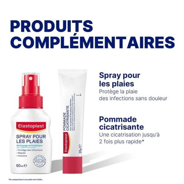 Pansements Universel - Résistant à l'eau - 10 bandes