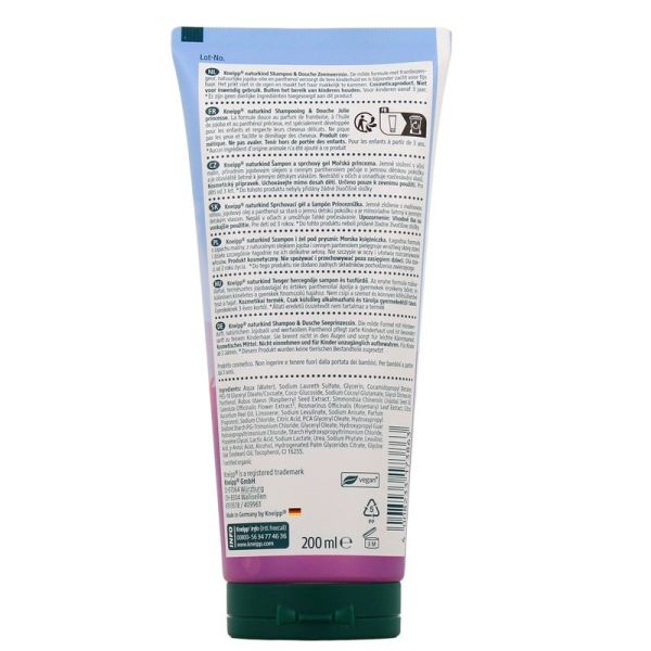 Kneipp Nature Kids Shampooing Douche Princesse Framboise 200 ml