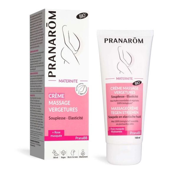 Creme - massage vergetures - Bio PranaBB Maternite - 100 ml