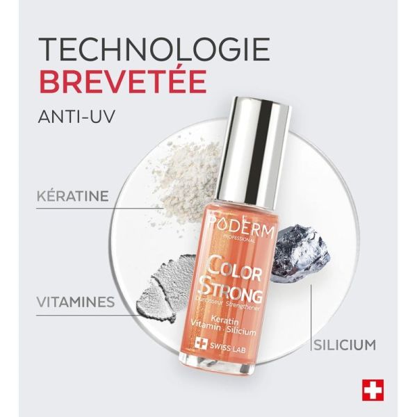 Poderm Color Strong Vernis Durcisseur n°915 Sunkissed - 8 ml