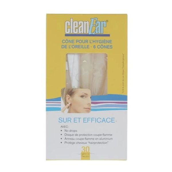 Cleanear cone pour hygiene oreille - 6 cones