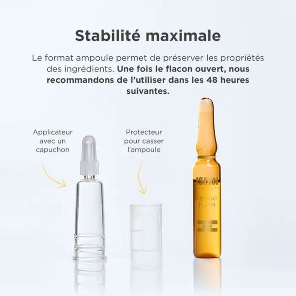 Isdinceutics Instant Flash - 5 ampoules x 2 ml