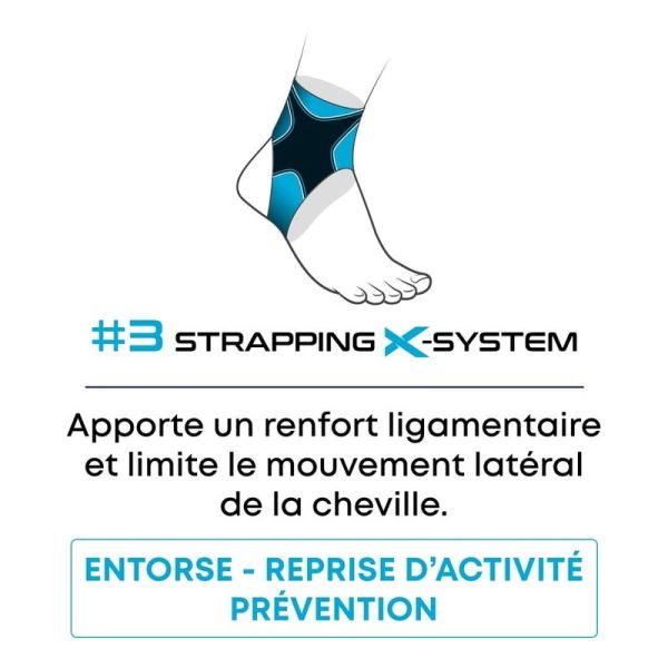 Chevillère ligamentaire gauche - Taille 1, 1 unité