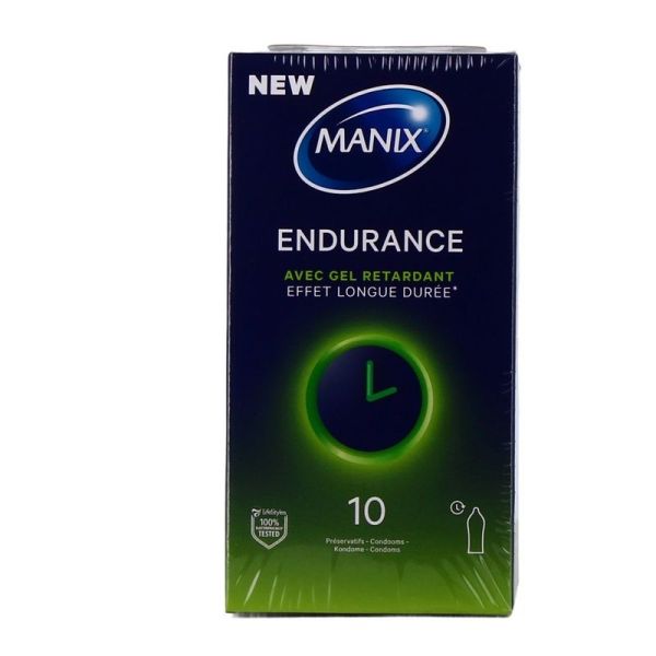 Endurance préservatifs - 10 préservatifs