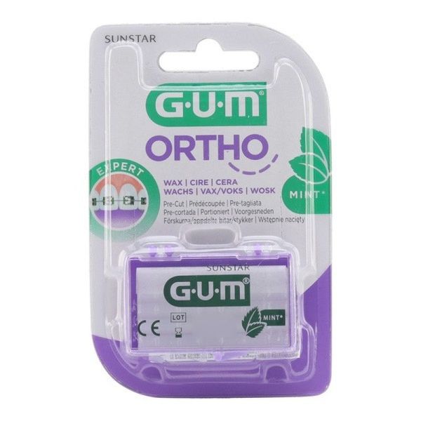 Cire Orthodontique Goût Menthe Ortho - 5 bandes