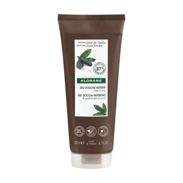 Gel douche au parfum Fève de Tonka - 200 ml