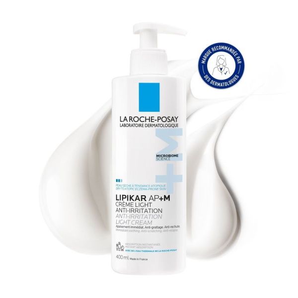 LIPIKAR CRÈME AP+M - 400 ml