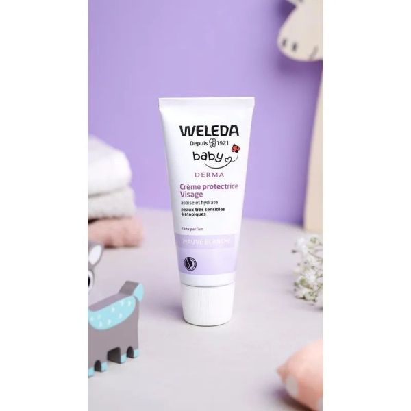 Mauve blanche Creme protectrice Visage a la Mauve blanche - 50 ml