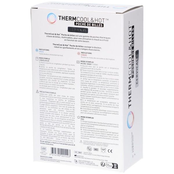 ThermCool & Hot Poche de Billes Cervicales