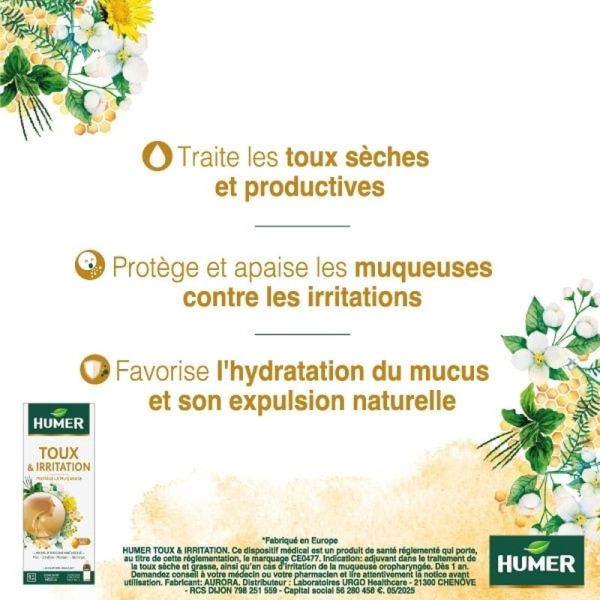 Sirop Toux et Irritation - 100 ml