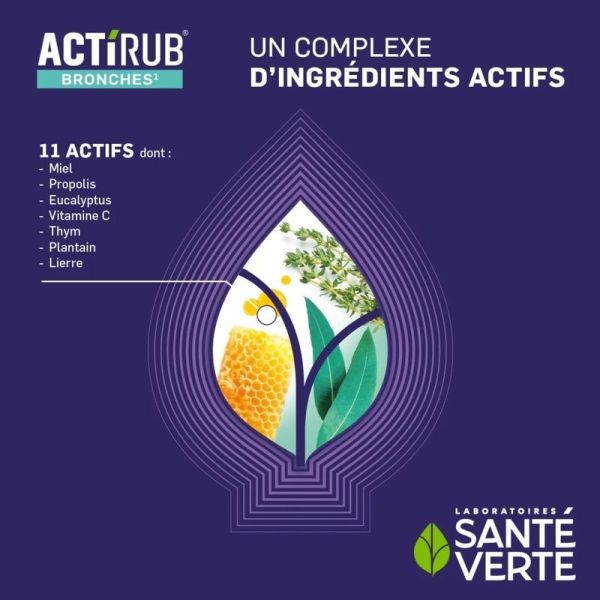 Actirub Bronches - 5 comprimés + 15 pastilles à sucer