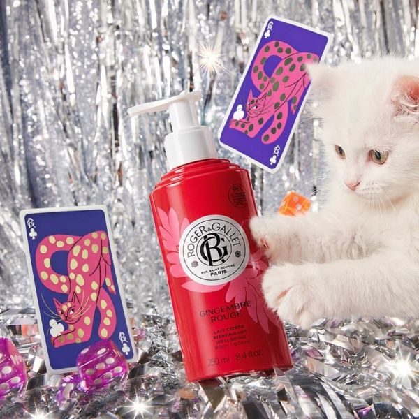 Coffret Noel Eau Parfumee Bienfaisante + Lait Corps Bienfaisant - Gingembre Rouge - 100 ml + 250 ml