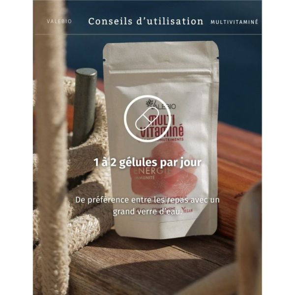 Multivitamine Energie et Immunite - 40 gelules
