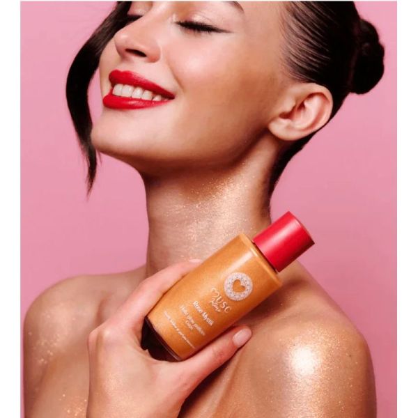 Huile Glow Pailletee - Rose Mystik - 100 ml