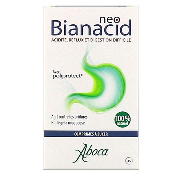 Aboca Neobianacid 45 Cpr A Sucer Menthe