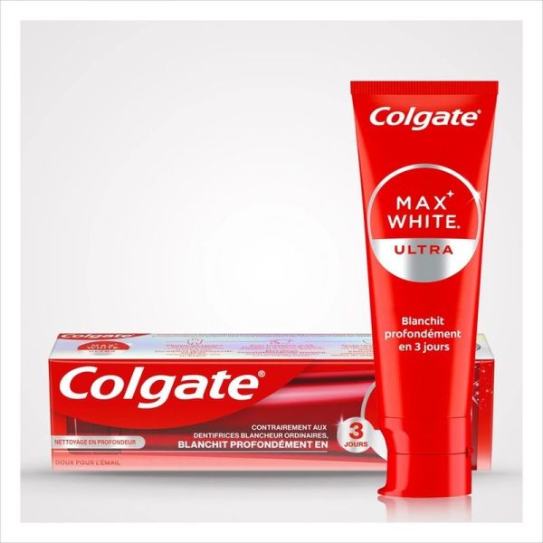 Max White Ultra Dentifrice Effet Immédiat - 75 ml