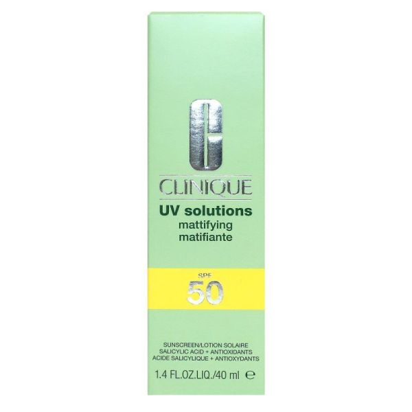 UV Solutions lotion solaire matifiante SPF50 40ml