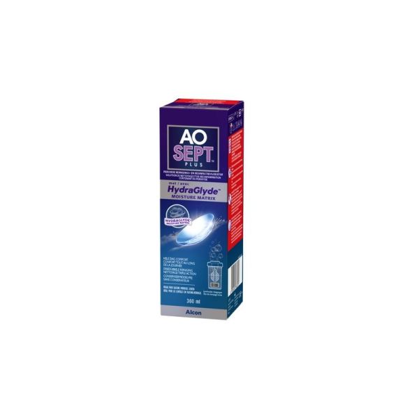 AOSEPT Plus Avec Hydraglyde - 360 mL
