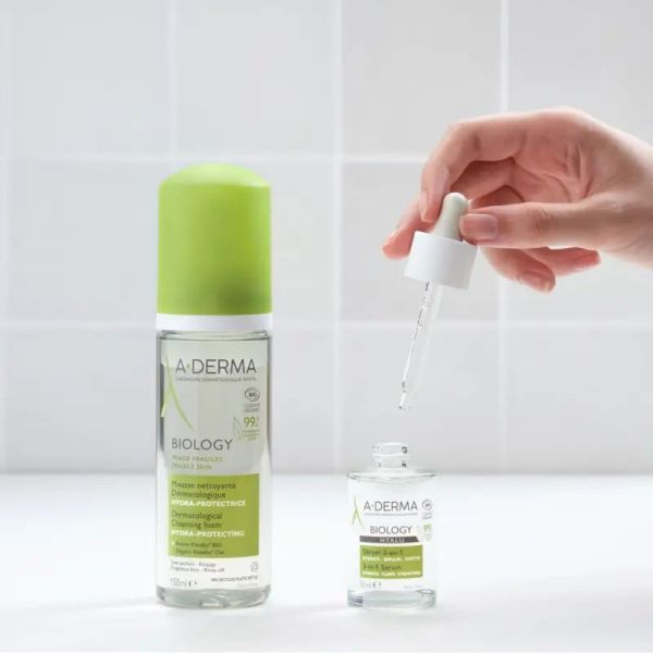 Mousse nettoyante dermatologique hydra-protectrice BIOLOGY - 150 ml