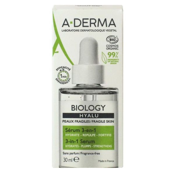 A Derma Biology Hyalu Serum 3En1 Fl30Ml