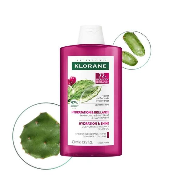 Shampoing désaltérant au Figuier de Barbarie - 400 ml