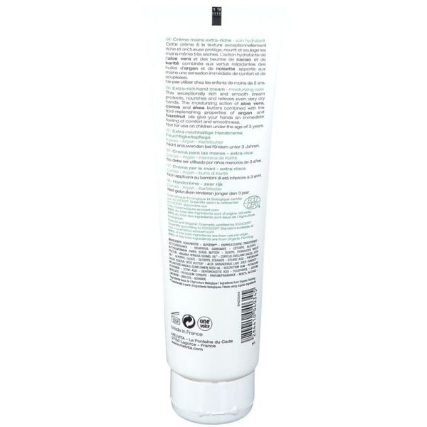 Crème Mains extra-riche Bio - 150 ml