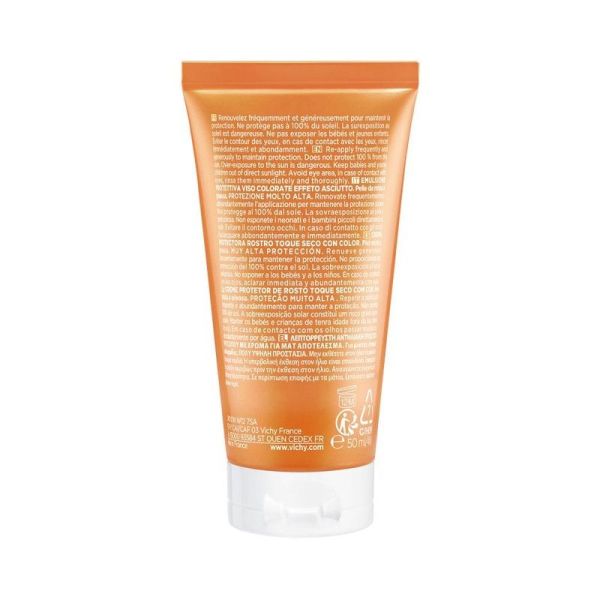 Emulsion Anti-Brillance Toucher Sec SPF50+ Capital Soleil - 50 ml