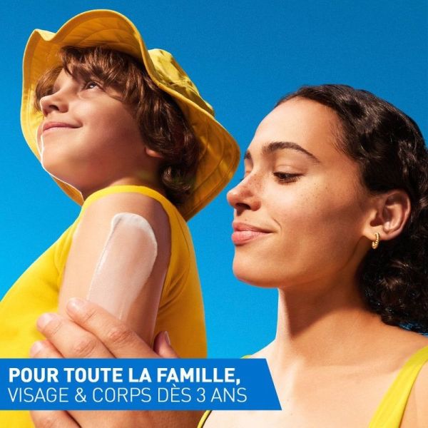 Lait Solaire Invisible Hydratant SPF50+ Visage et Corps - 75 ml