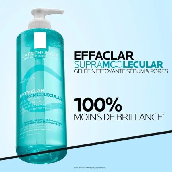 Supramolecular Gelée Nettoyante Sébum & Pores EFFACLAR - 400 ml
