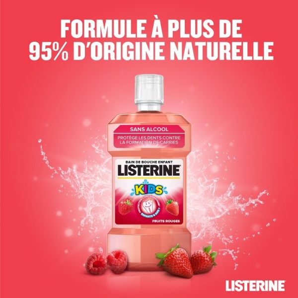 Bain de Bouche Kids goût fruits rouges - 500 ml