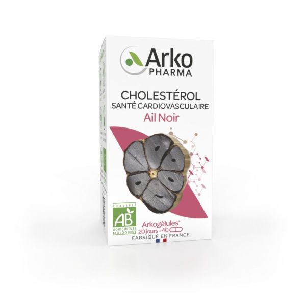 Arkogelule Bio Ail Noir Bte 40