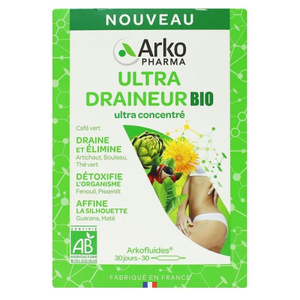 Arkofluides Bio Ultra Draineur Bte 30
