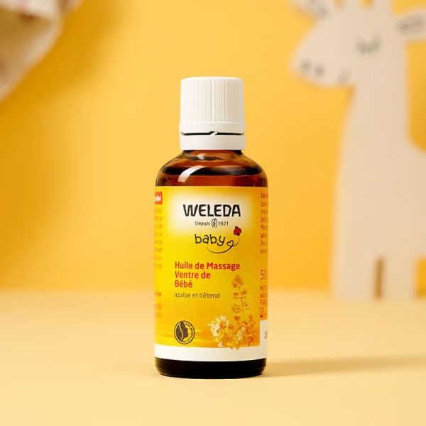 Huile de Massage Ventre de Bébé - 50 ml
