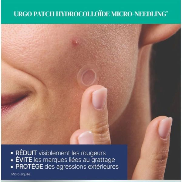 Boutons Patch Hydrocolloïde Micro-Needling - 9 patchs