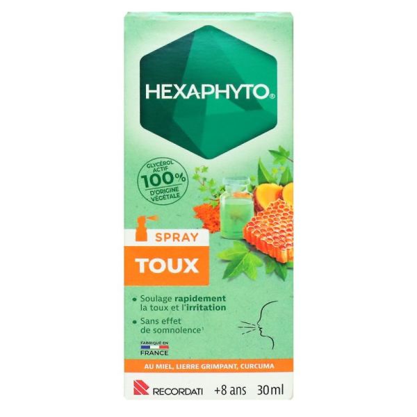 Hexaphyto spray toux +8 ans 30ml