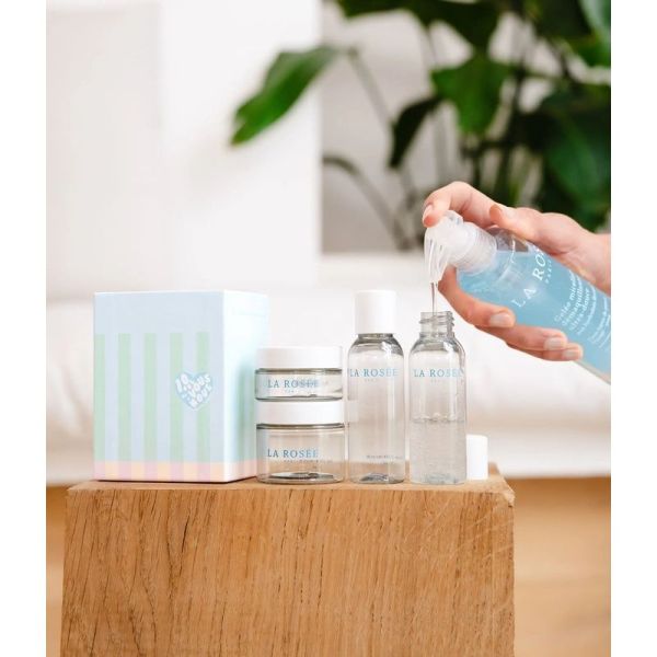 Kit Voyage Écoresponsable - 2 pots + 2 flacons