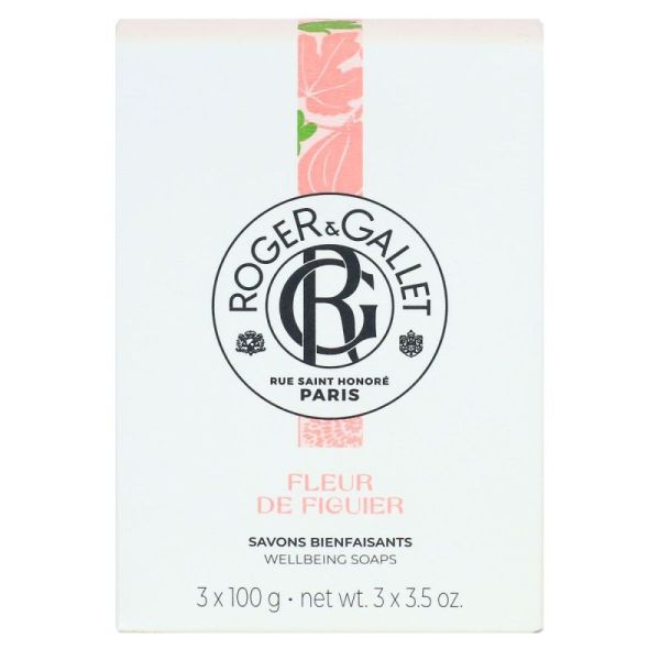 Rg Savon Fleur De Figuier 3X100 G
