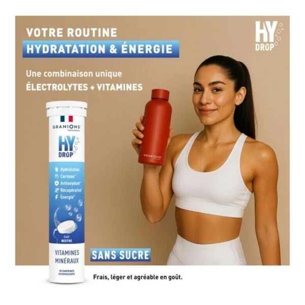 Hydrop Vitamines et Minéraux comprimés - 20 comprimés