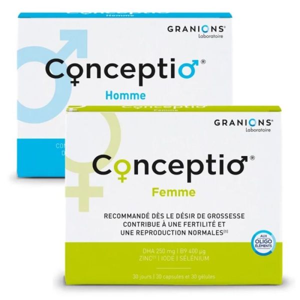 Conceptio Duo spécial Couple - 30 jours