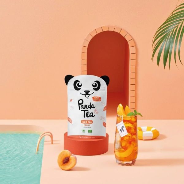 Iced Tea Detox - Pêche - 28 sachets