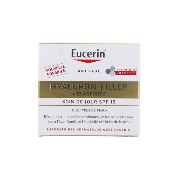 Soin de Jour Ultra-Léger SPF50 Hyaluron-Filler + Elasticity - 50 ml