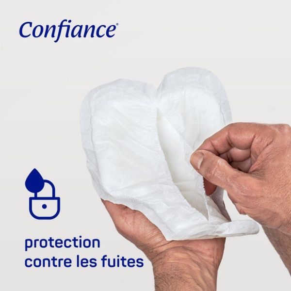 Protections Absorbantes Anatomiques 4 Gouttes Confiance Men - 14 unités