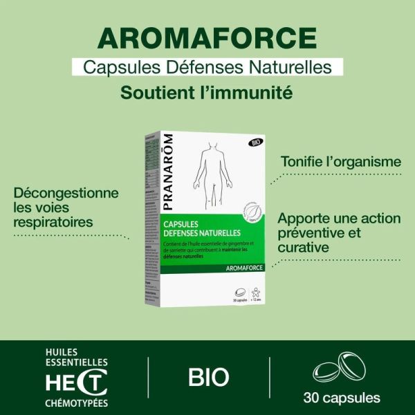 Capsules Défenses naturelles - Bio - 30 capsules