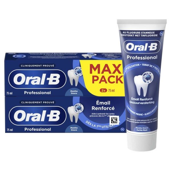 Professional Émail Renforcé Menthe Douce - 75 ml