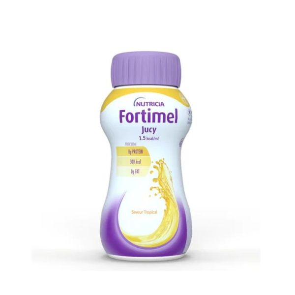Fortimel Jucy 1.5 kcal saveur Tropical - 4 bouteilles de 200 ml